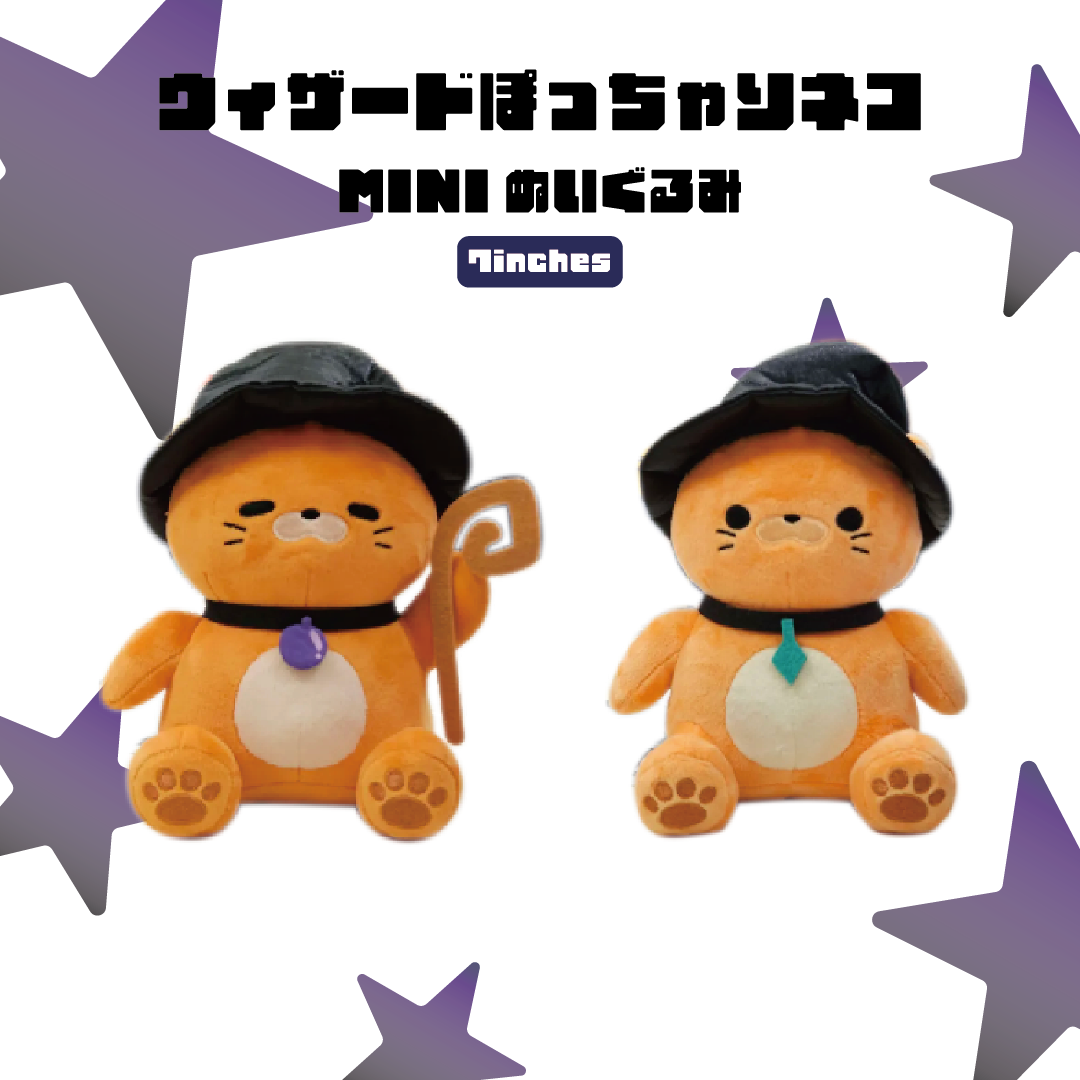 Wizard Chubby Cat MINI Plush