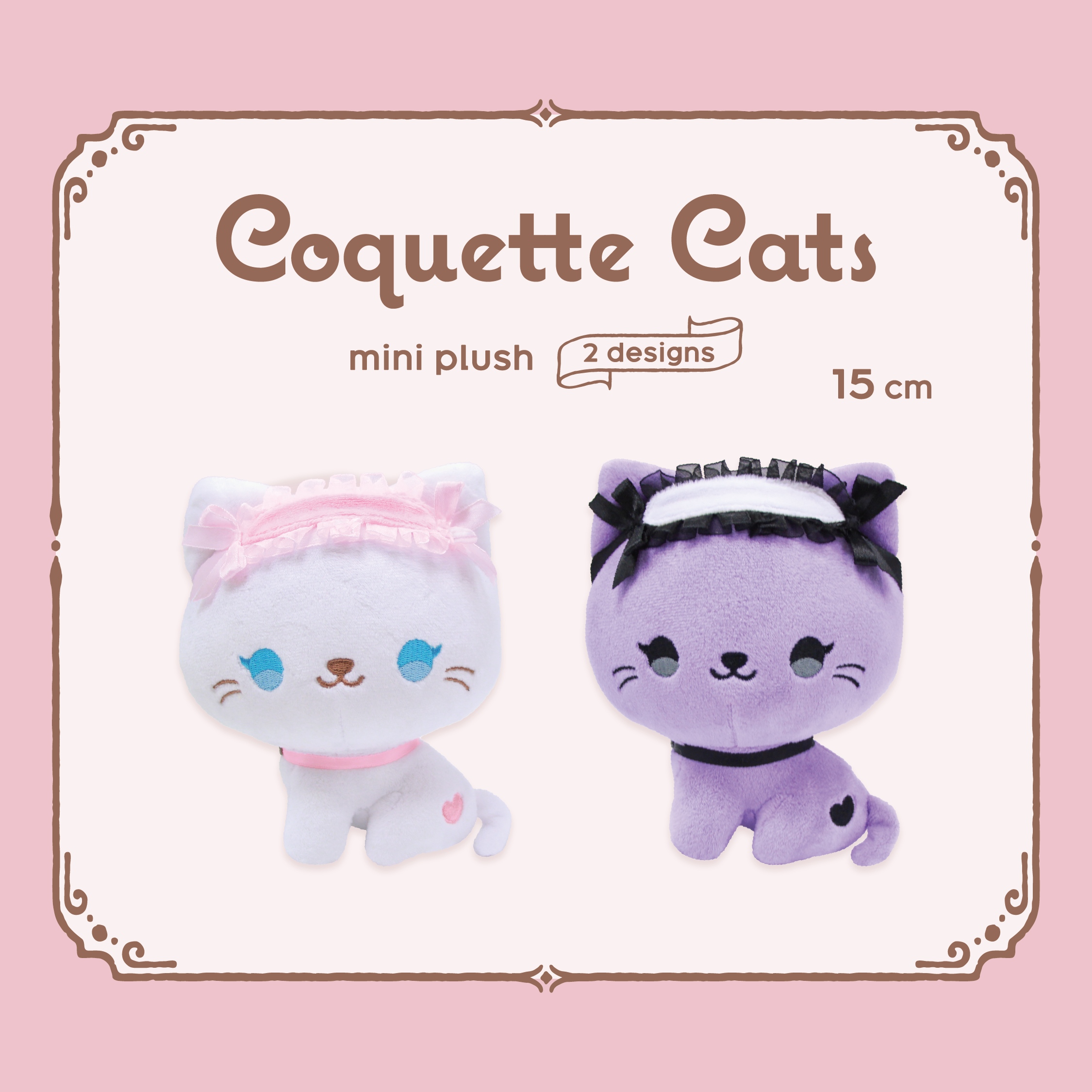 Coquette Cats MINI Plush